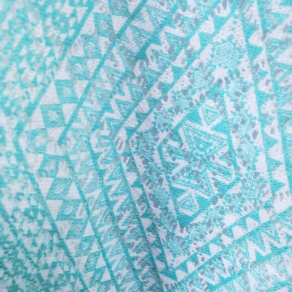 Aeropostale Skater Dress Juniors Small Sleeveless Open Back Green /A235 - Picture 3 of 7